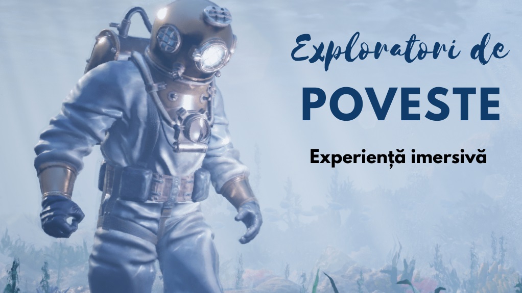 Exploratori de poveste – o experiență imersivă subacvativă la Muzeul Antipa din București