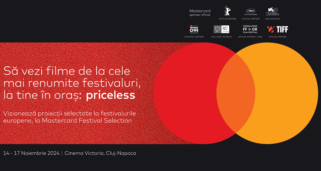 Mastercard Festival Selection – eveniment cinematografic cu premiera la Cluj-Napoca și continuare în alte orașe europene