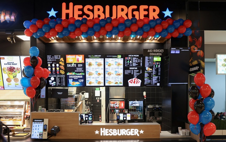 Hesburger în Mega Mall din București – o nouă unitate fast-food, investiție de 500.000 de euro