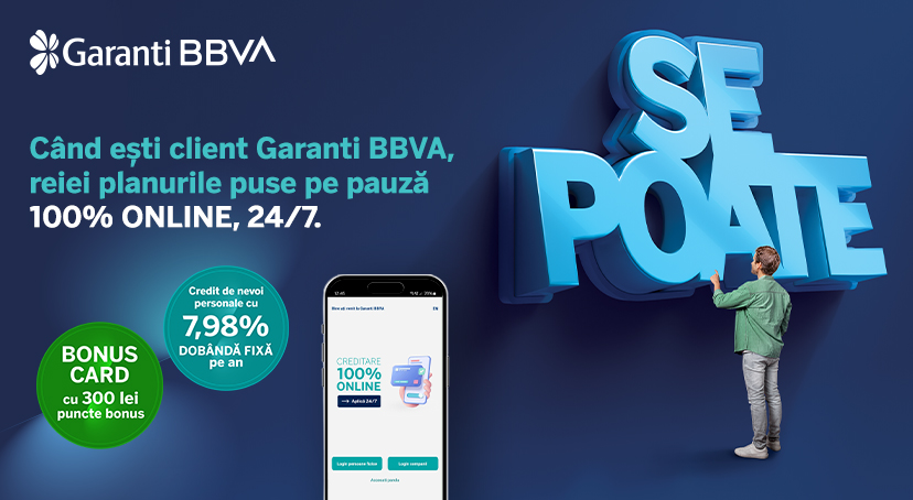 SE POATE să-ți reiei planurile puse pe pauză – campanie Oxygen pentru Garanti BBVA