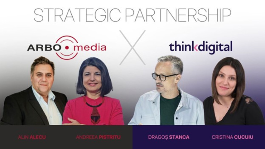 ArboMedia și ThinkDigital au încheiat un parteneriat strategic, unindu-și forțele